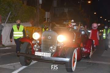 Papá Noel visita de sorpresa Lomo Magullo (Telde)/Francisco Javier Santana.